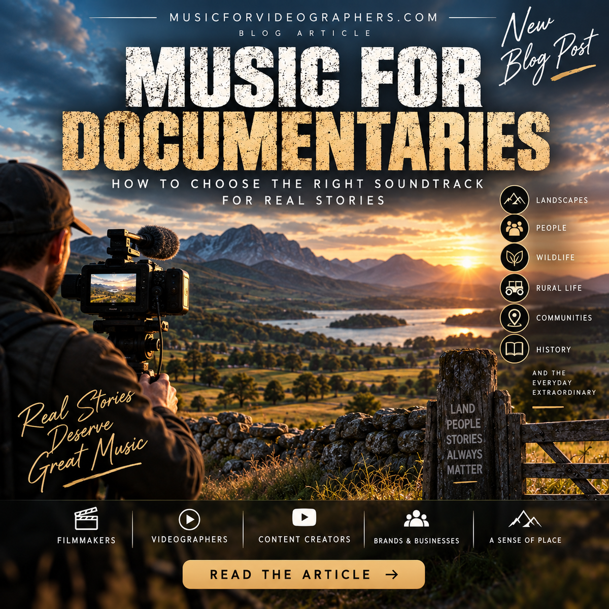 Music for Documentaries: How to Choose the Right Soundtrack for Real Stories