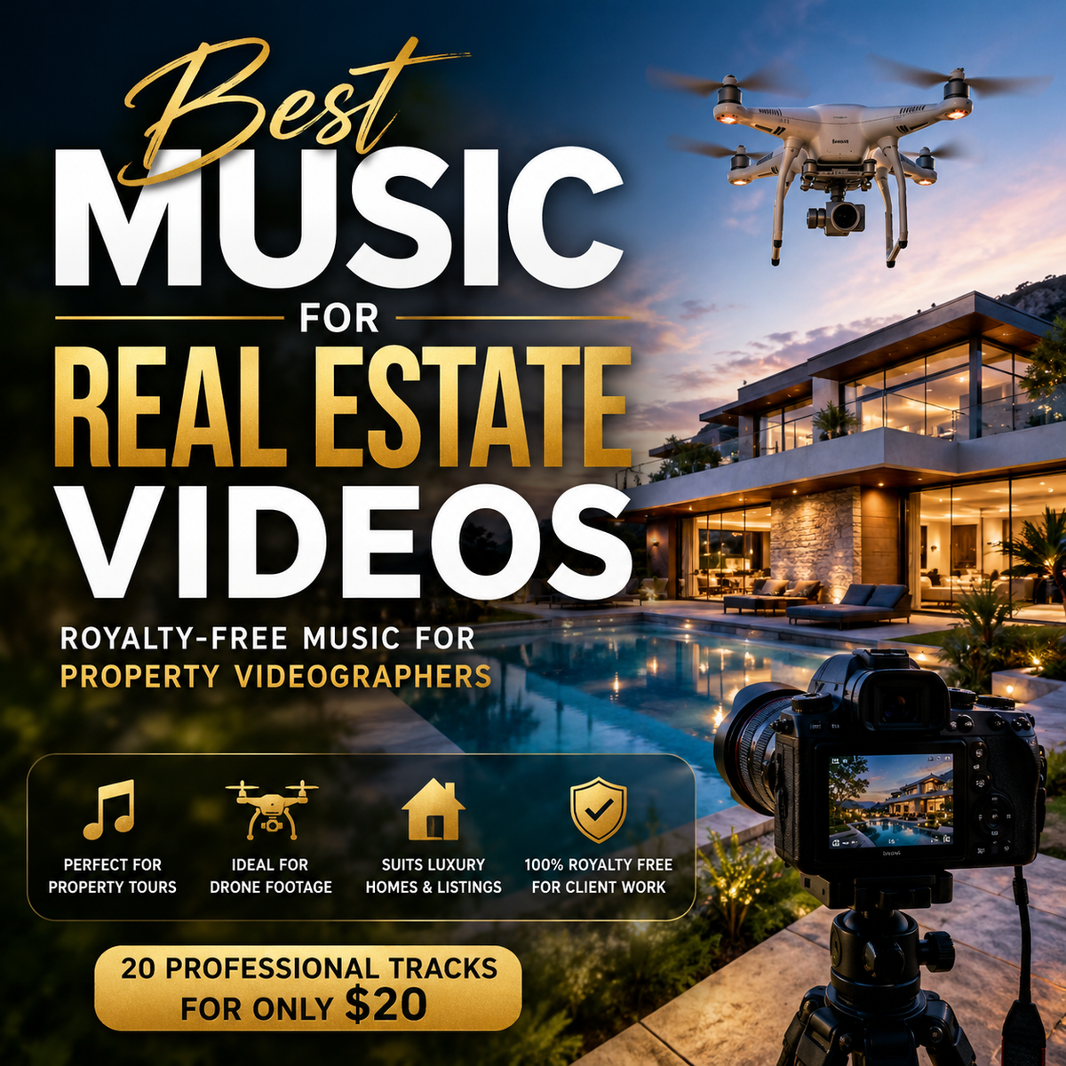 Best Music for Real Estate Videos: A Guide for Property Videographers