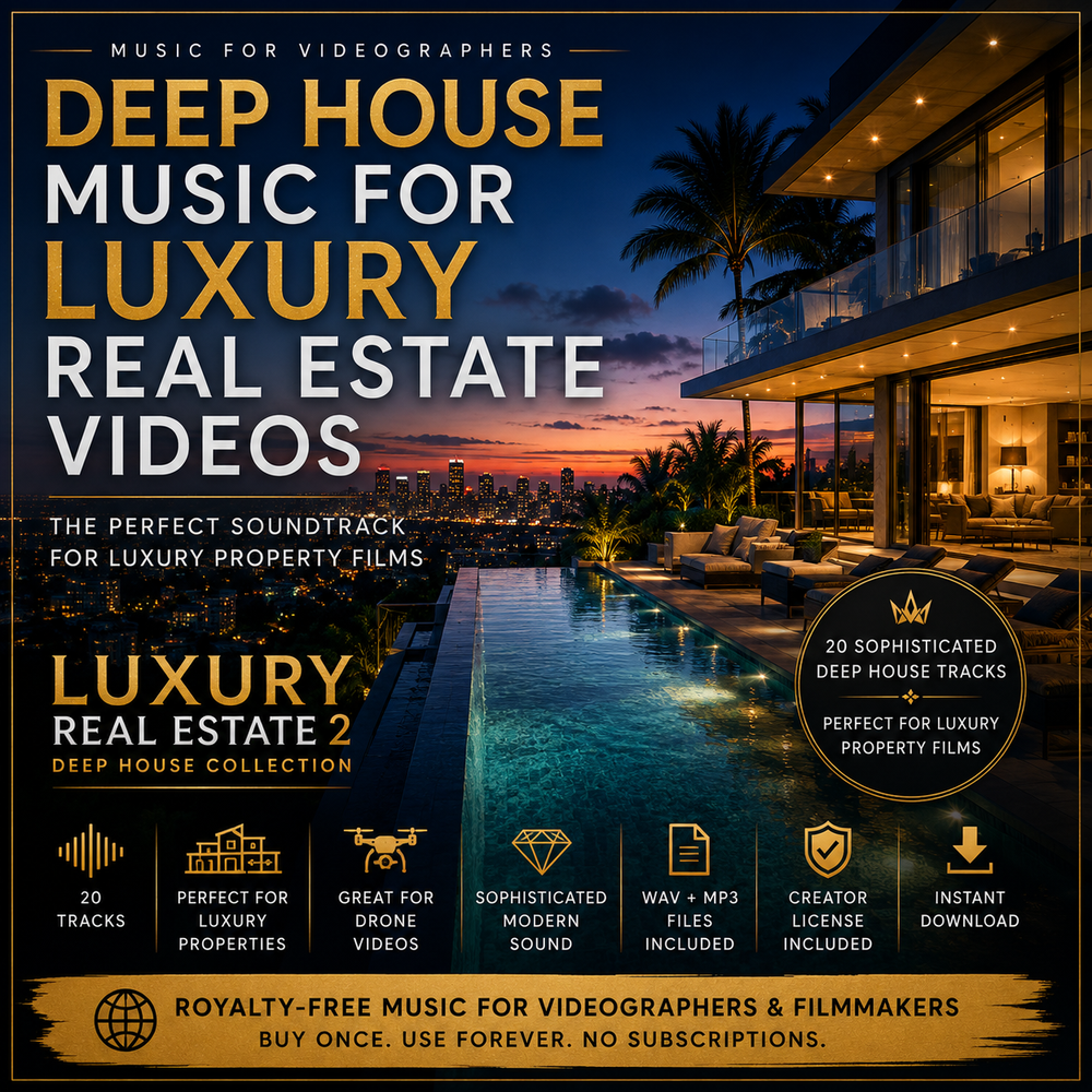 Deep House Music for Real Estate Videos: A Modern Sound for Luxury Property Films