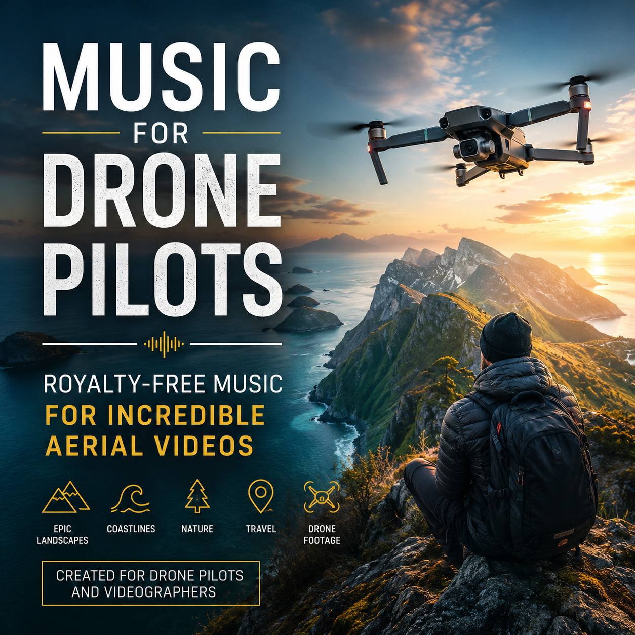Music for Drone Pilots: Royalty-Free Music for Incredible Aerial Videos