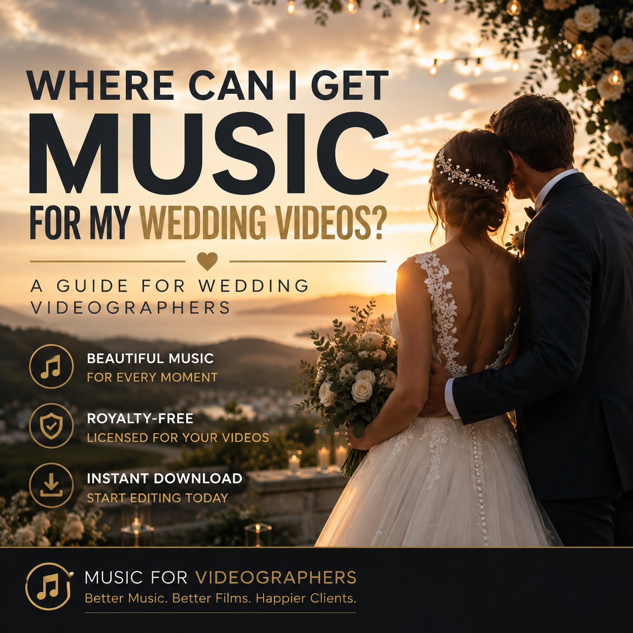 Where Can I Get Music for My Wedding Videos? | Wedding Video Music
