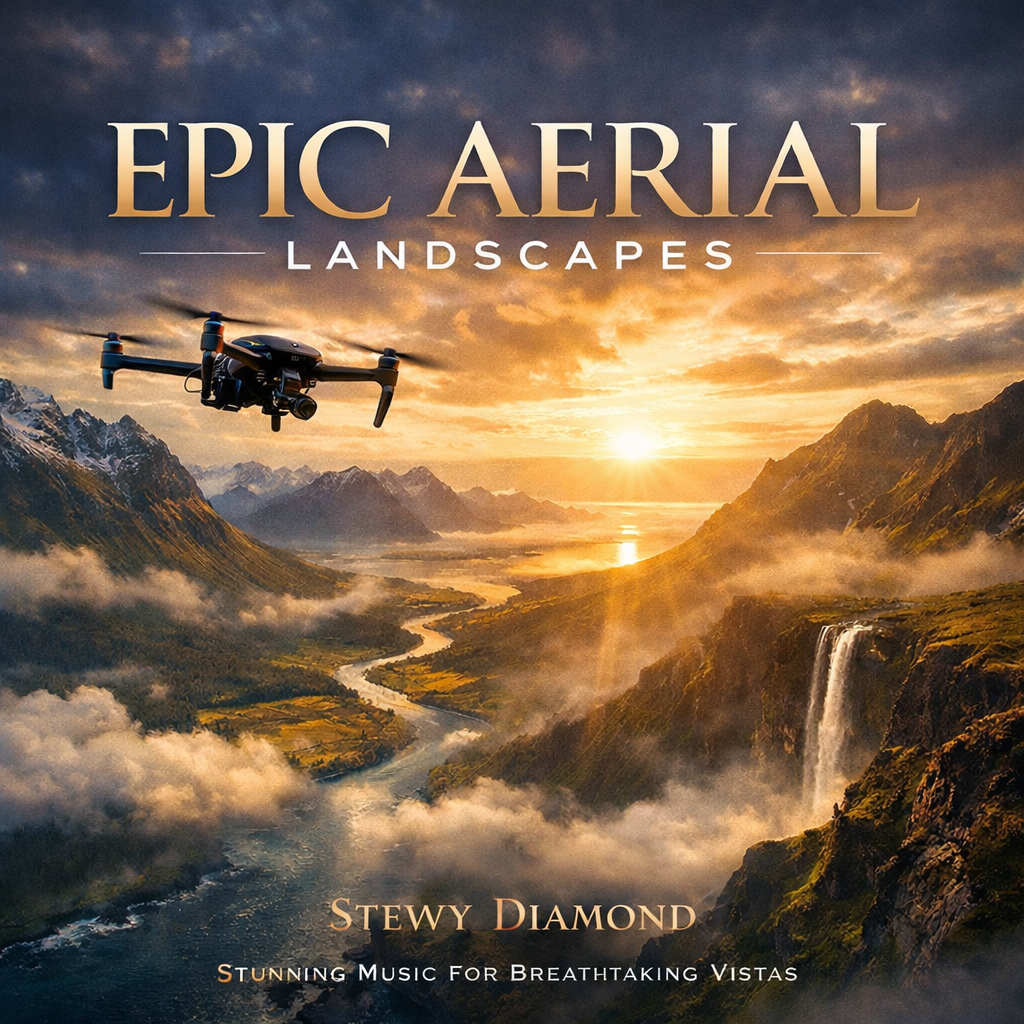 Epic Cinematic Music for Drone Footage – 20 Track Album for Filmmakers & Content Creators