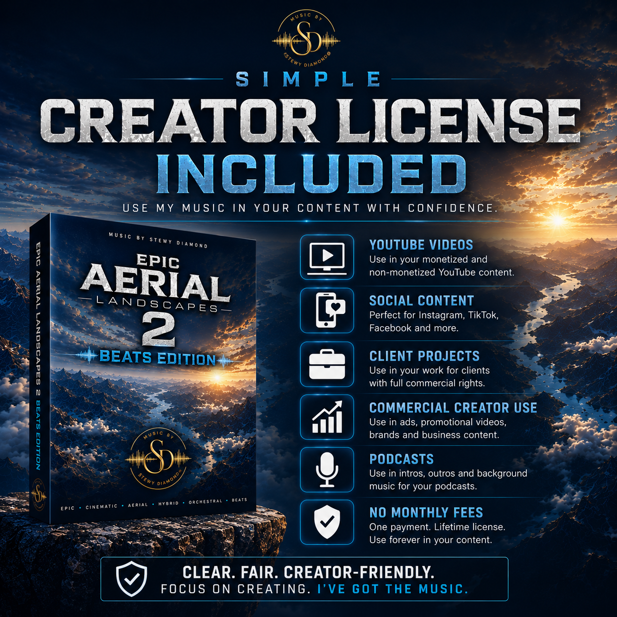 Epic Aerial Landscapes 2: Beats Edition | 20 Epic Cinematic Tracks For Drone Films, Travel Videos & Content Creators