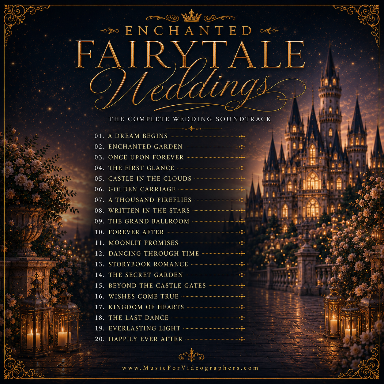 Enchanted Fairytale Weddings | 20 Cinematic Wedding Music Tracks for Videographers