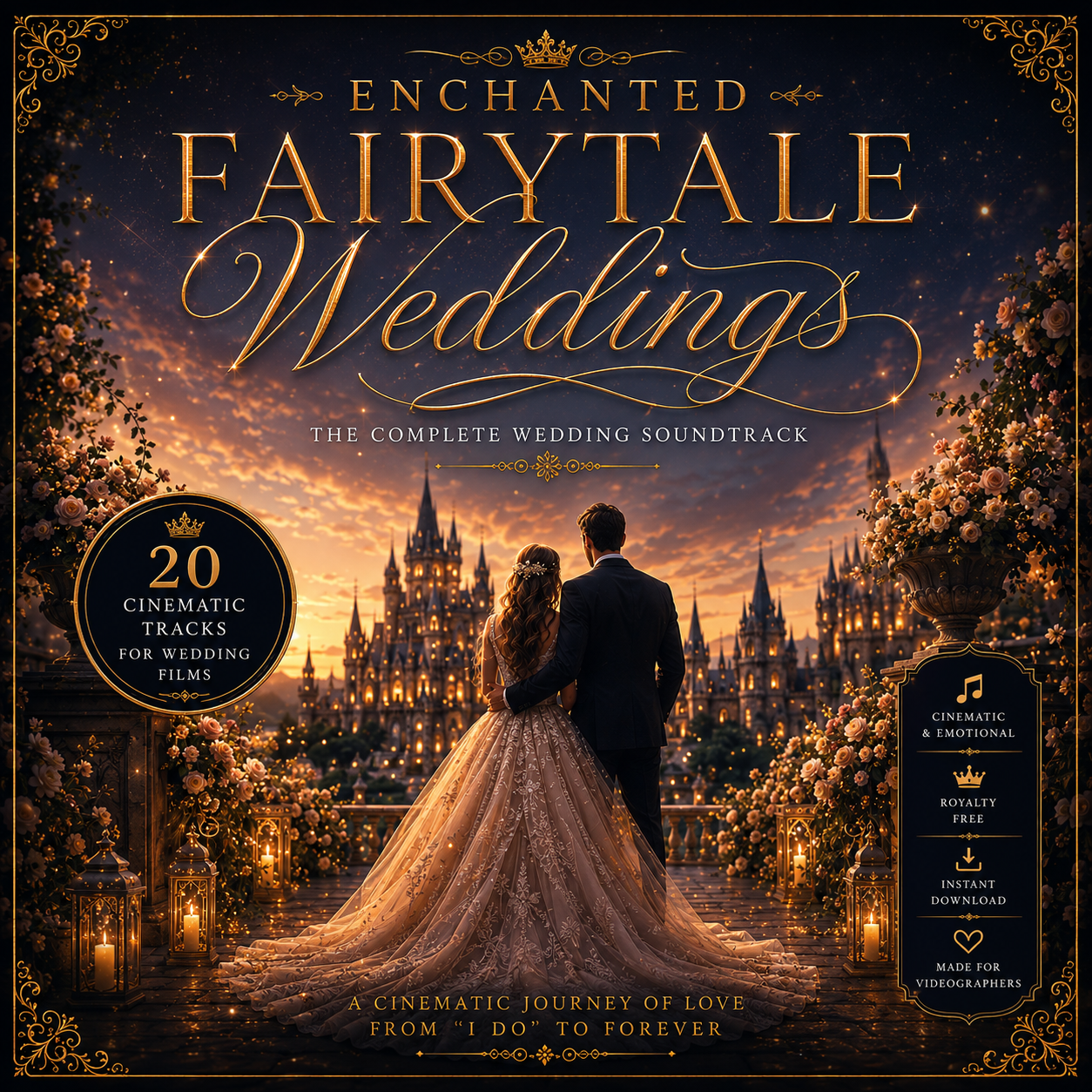 Enchanted Fairytale Weddings | 20 Cinematic Wedding Music Tracks for Videographers